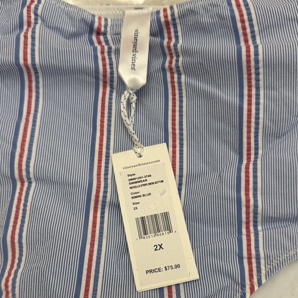 Vineyard Vines Blue Striped Bikini - Picture 3 of 8